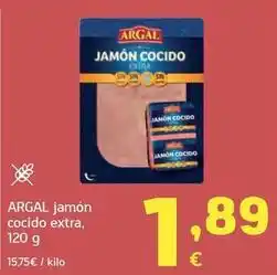 HiperDino Argal - jamon cocido extra oferta