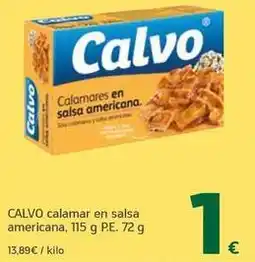 HiperDino Calvo - calamar en salsa americana oferta