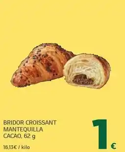 HiperDino Bridor - croissant mantequilla cacao oferta