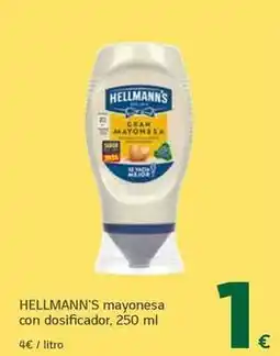 HiperDino Hellmann's - mayonesa con dosificador oferta