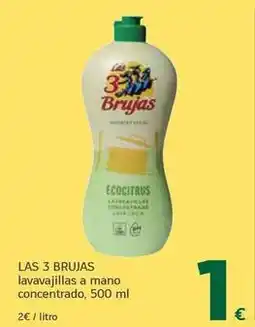 HiperDino Las 3 brujas - lavavajillas a mano concentrado oferta