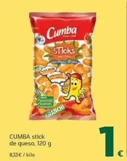 HiperDino Cumba - stick de queso oferta