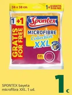 HiperDino Spontex - bayeta microfibra oferta
