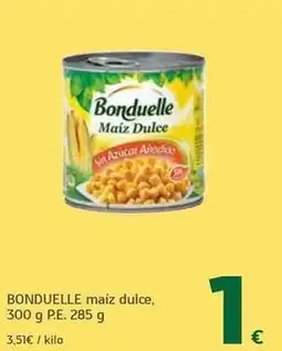 HiperDino Bonduelle - maíz dulce oferta