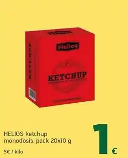 HiperDino Helios - ketchup monodosis oferta