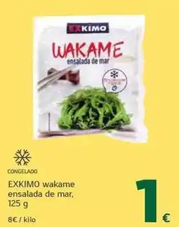 HiperDino Exkimo - wakame ensalada de mar oferta
