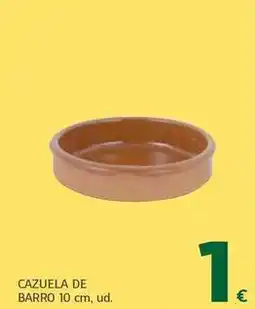 HiperDino Cazuela de barro oferta