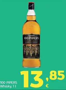 HiperDino 100 pipers whisky oferta
