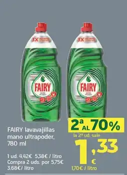 HiperDino Fairy lavavajillas mano ultrapoder oferta