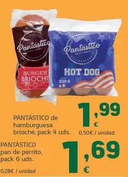 HiperDino Pantástico pan de perrito oferta