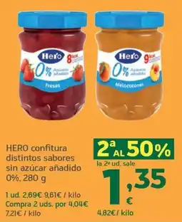 HiperDino Hero confitura distintos sabores oferta