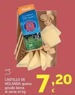 HiperDino Castillo de Holanda queso gouda barra oferta