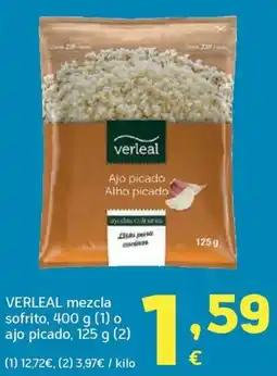 HiperDino verleal ajo picado oferta