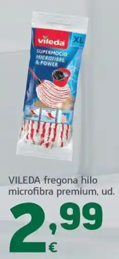HiperDino Vileda fregona hilo microfibra premium oferta