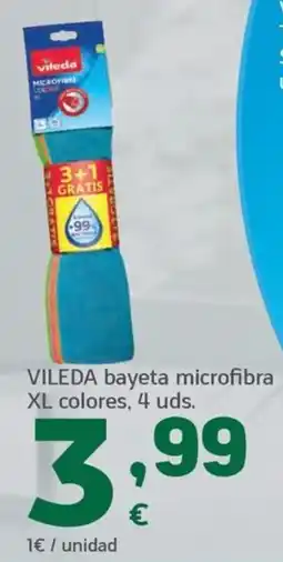 HiperDino vileda bayeta microfibra oferta