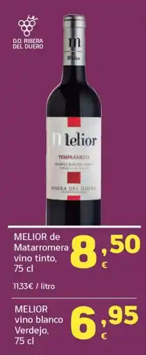 HiperDino melior vino tinto oferta