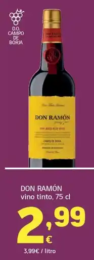 HiperDino Don Ramón vino tinto oferta