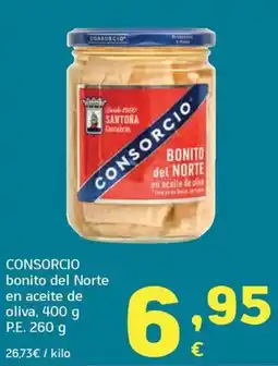 HiperDino Consorcio bonito del norte en aceite de oliva oferta