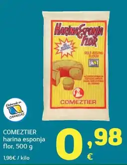 HiperDino comeztier harina esponja flor oferta