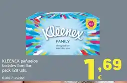 HiperDino Kleenex pañuelos faciales familiar oferta