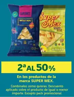 HiperDino Super Mex En los productos de la marca oferta