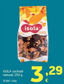 HiperDino isola cocktail natural oferta