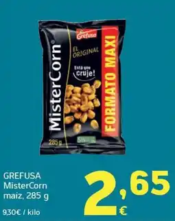 HiperDino Grefusa MisterCorn oferta