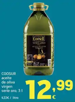 HiperDino Coosur aceite de oliva virgen serie oro oferta
