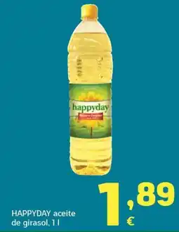 HiperDino Happyday aceite de girasol oferta