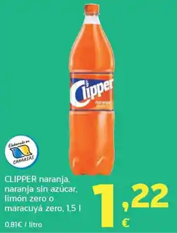 HiperDino Clipper naranja oferta