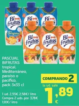 HiperDino Pascual bifrutatas oferta