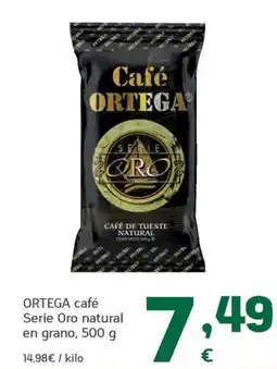 HiperDino Ortega café serie oro natural oferta