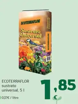 HiperDino Ecoterraflor sustrato universal oferta