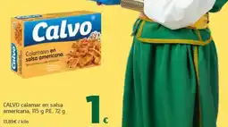 HiperDino Calvo calamar en salsa americana oferta