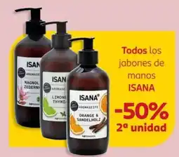 Rossmann Isana Todos los jabones de manos oferta