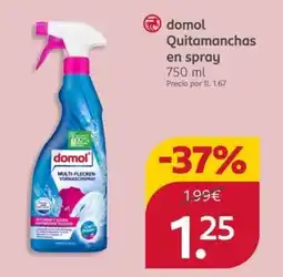 Rossmann domol quitamanchas en spray oferta