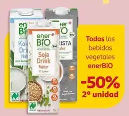 Rossmann Enerbio todo los bebidas vegetales oferta