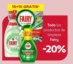 Rossmann Fairy productos de limpieza oferta