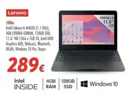 Zbitt Lenovo 100e oferta