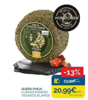 Vegasotuelamos queso oveja curado romero
