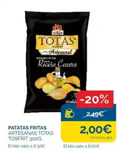 Supermercados La Despensa Totas patatas fritas receta casera oferta