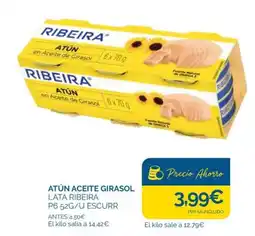 Supermercados La Despensa Ribeira atún aceite girasol oferta