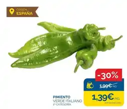 Supermercados La Despensa Pimiento verde italiano oferta
