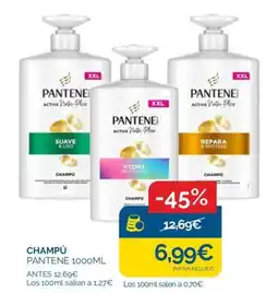 Supermercados La Despensa Pantene champú oferta