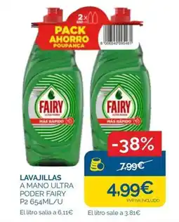 Supermercados La Despensa Fairy lavajillas a mano ultra poder oferta