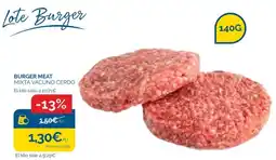 Supermercados La Despensa Lote Burger burger meat mixta vacuno cerdo oferta