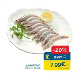 Supermercados La Despensa Langostino crudo 30/40 oferta
