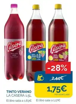 Supermercados La Despensa Tinto verano la casera oferta