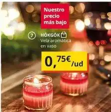 IKEA Vela - aromatica en vaso oferta