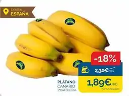 Supermercados La Despensa Origen - plátano canario oferta